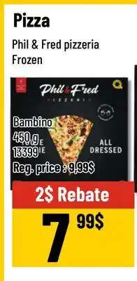 Mayrand Phil & Fred pizzeria Frozen Bambino Pizza offer