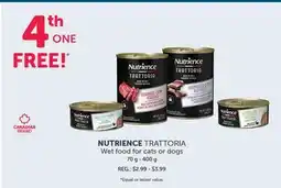 Mondou NUTRIENCE TRATTORIA Wet food for cats or dogs offer