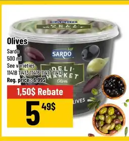 Mayrand Sardo Olives offer