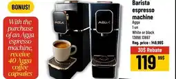 Mayrand Agga Barista Espresso Coffee Machine offer
