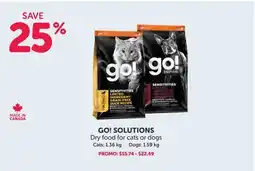 Mondou GO! SOLUTIONS Dry food for cats or dogs offer