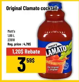 Mayrand Mott's Original Clamato offer