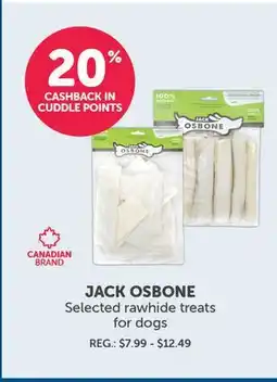 Mondou JACK OSBONE Selected rawhide treats for dogs offer