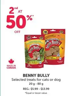 Mondou BENNY BULLY Selected treats for cats or dog 20 offer