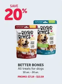 Mondou BETTER BONES All treats for dogs offer