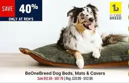 Ren’s Pets Depot beonebreed dog beds, mats and covers offer