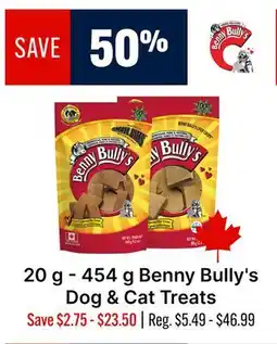 Ren’s Pets Depot Benny Bully's Dog & Cat Treats offer