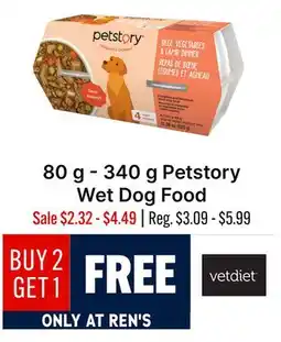 Ren’s Pets Depot Petstory Wet Dog Food offer