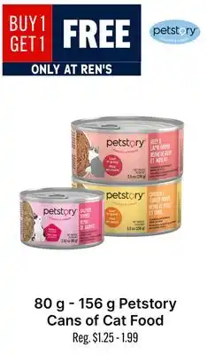 Ren’s Pets Depot 80 g-156 g Petstory Cans of Cat Food offer