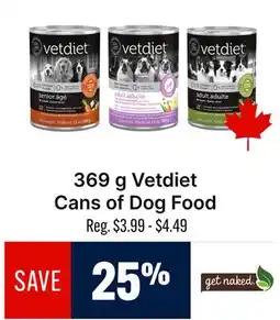 Ren’s Pets Depot Vetdiet Cans of Dog Food offer