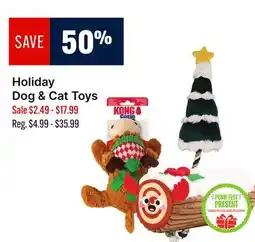 Ren’s Pets Depot Holiday Dog & Cat Toys offer