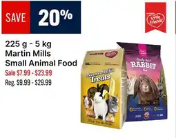 Ren’s Pets Depot Martin Mills Small Animal Food offer