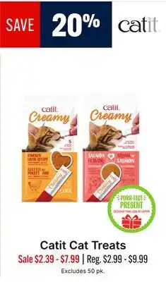 Ren’s Pets Depot Catit Cat Treats offer