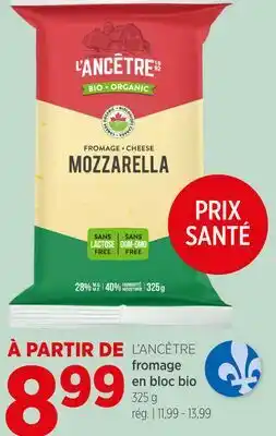 Avril fromage en bloc bio offer