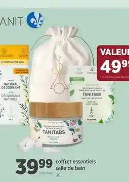 Avril coffret essentiels salle de bain offer