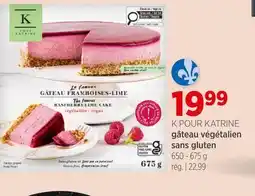 Avril Gâteau végétalien sans gluten offer