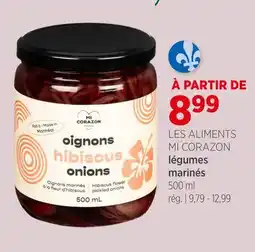 Avril Légumes marinés offer