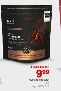 Avril Fèves de chocolat offer