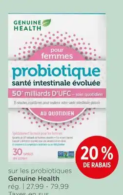 Avril Probiotiques offer