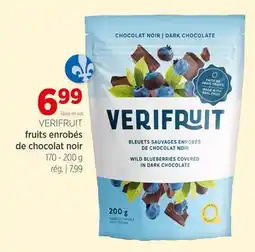 Avril fruits enrobés de chocolat noir offer