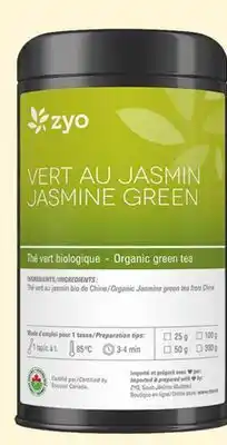 Avril Thé vert au jasmin offer