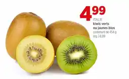 Avril kiwis verts ou jaunes bios offer