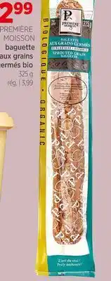 Avril baguette aux grains germés bio offer