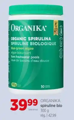 Avril spiruline bio offer