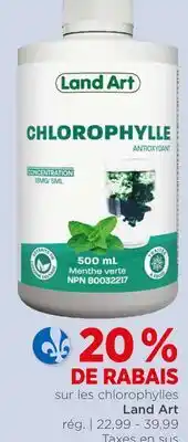 Avril Sur les chlorophylles offer