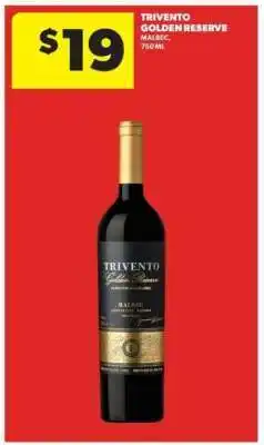 Real Canadian Liquorstore Trivento Golden Reserve offer