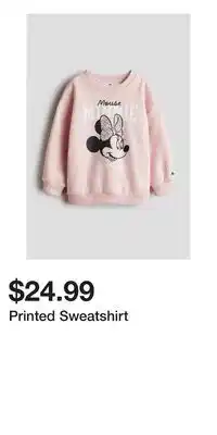 H&M Printed Sweatshirt offer