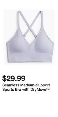 H&M Seamless Medium-Support Sports Bra with DryMove offer