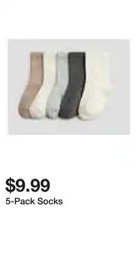 H&M 5-Pack Socks offer