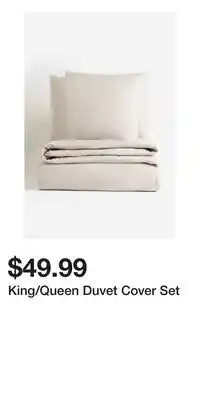 H&M King/Queen Duvet Cover Set offer