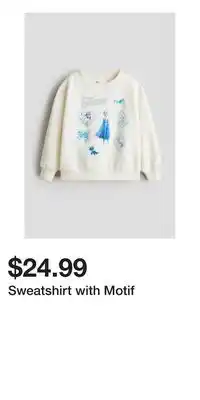 H&M Sweatshirt with Motif offer