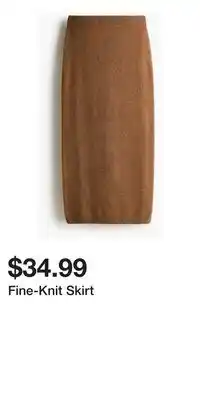 H&M Fine-Knit Skirt offer