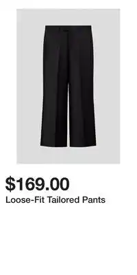 H&M Loose-Fit Tailored Pants offer