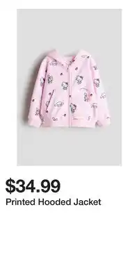 H&M Printed Hooded Jacket offer