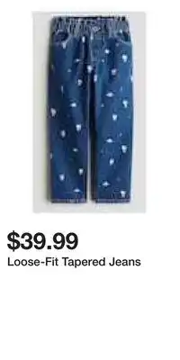H&M Loose-Fit Tapered Jeans offer