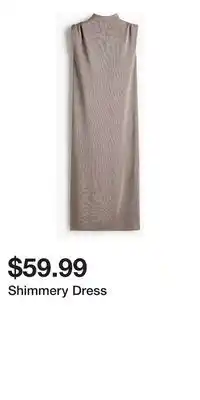 H&M Shimmery Dress offer