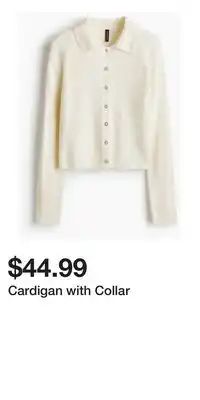 H&M Cardigan with Collar offer
