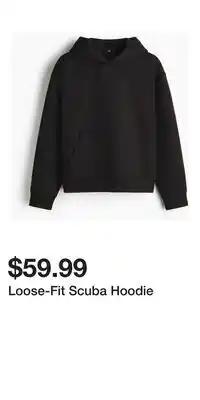 H&M Loose-Fit Scuba Hoodie offer