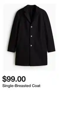 H&M Single-Breasted Coat offer