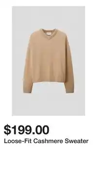 H&M Loose-Fit Cashmere Sweater offer