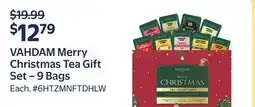 Walmart VAHDAM Merry Christmas Tea Gift Set β 9 Bags offer