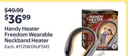 Walmart Handy Heater Freedom Wearable Neckband Heater offer