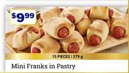 M & M Food Market Mini Franks in Pastry offer
