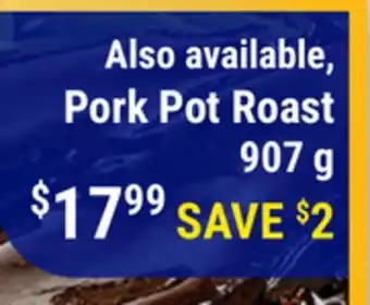 M & M Food Market Pork Pot Roast offer