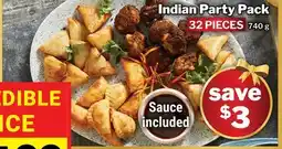 M & M Food Market Indian Party Pack offer