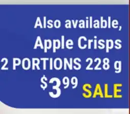 M & M Food Market Apple Crisps offer